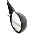 Passenger Side Mirror, Manual Adjust, Non-Folding, Non-Heated, Textured Black, No Signal Light, No Memory, No Puddle Light, No Auto-Dimming, No Blind Spot Feature