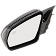 Driver Side Mirror, Power Adjust, Non-Folding, Heated, Paintable, No Signal Light, No Memory, No Puddle Light, No Auto-Dimming, No Blind Spot Feature, 4 Door Sedan