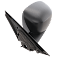 2007-2010 Chrysler 300 - Driver Side Mirror, Power, Non-Folding, Non-Heated, Textured Black, No Signal Light, No Memory, No Puddle Light, No Auto-Dimming, No Blind Spot Feature