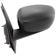 2007-2010 Chrysler 300 - Driver Side Mirror, Power, Non-Folding, Non-Heated, Textured Black, No Signal Light, No Memory, No Puddle Light, No Auto-Dimming, No Blind Spot Feature