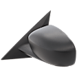 2007-2010 Chrysler 300 - Driver Side Mirror, Power, Non-Folding, Non-Heated, Textured Black, No Signal Light, No Memory, No Puddle Light, No Auto-Dimming, No Blind Spot Feature