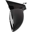 Passenger Side Mirror, Power Adjust, Manual Folding, Heated, Paintable, In-housing Signal Light, No Memory, No Puddle Light, No Auto-Dimming, With Blind Spot Detection in Glass