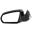 Driver Side Mirror, Power Adjust, Non-Folding, Non-Heated, Paintable, No Signal Light, No Memory, No Puddle Light, No Auto-Dimming, No Blind Spot Feature, 4 Door Sedan