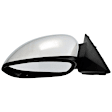 Driver Side Mirror, Power Adjust, Manual Folding, Heated, Chrome, No Signal Light, With memory, No Puddle Light, No Auto-Dimming, No Blind Spot Feature