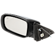 Sedan Driver Side Mirror, Power Adjust, Heated, Manual Folding, Paintable, No Signal Light, No Memory, No Puddle Light, No Auto-Dimming, No Blind Spot Feature