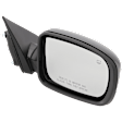 Sedan Passenger Side Mirror, Power Adjust, Heated, Manual Folding, Paintable, No Signal Light, No Memory, No Puddle Light, No Auto-Dim, No Blind Spot Feature