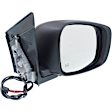 Passenger Side Mirror, Power Adjust, Heated, Power Folding, Paintable, No Signal Light, No Memory, No Puddle Light, No Auto-Dim, No Blind Spot Feature