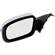 Driver Side Mirror, Power Adjust, Manual Folding, Heated, Chrome, No Signal Light, With memory, No Puddle Light, No Auto-Dimming, No Blind Spot Feature