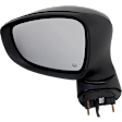 Driver Side Mirror, Power Adjust, Manual Folding, Heated, Paintable, No Signal Light, No Memory, No Puddle Light, No Auto-Dimming, No Blind Spot Feature