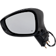 Driver Side Mirror, Power Adjust, Manual Folding, Heated, Paintable, No Signal Light, No Memory, No Puddle Light, No Auto-Dimming, No Blind Spot Feature
