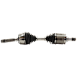 Front, Driver or Passenger Side Axle Assembly - Sold Individually, 4.7L, 8Cyl
