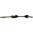 Front, Passenger Side Axle Assembly, FWD, Non-ABS