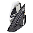 Passenger Side Mirror, Power Adjust, Heated, Manual Folding, Chrome, No Signal Light, With Memory, No Puddle Light, No Auto-Dimming, No Blind Spot Feature
