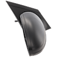 Passenger Side Mirror, Manual Adjust, Non-Heated, Manual Folding, Textured Black, No Signal Light, No Memory, No Puddle Light, No Auto-Dim, No Blind Spot Feature