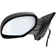 Driver Side Mirror, Power Adjust, Heated, Power Folding, With 1 Paintable and 1 Textured Black Cap, In-glass Signal Light, No Memory, With Puddle Light, No Auto-Dim, No Blind Spot Feature