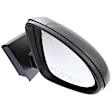 Passenger Side Mirror, Power Adjust, Manual Folding, Non-Heated, Paintable, No Signal Light, No Memory, No Puddle Light, No Auto-Dimming, No Blind Spot Feature