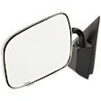 Driver Side Mirror, Manual Adjust, Manual Folding, Non-Heated, Polished, No Signal Light, No Memory, No Puddle Light, No Auto-Dimming, No Blind Spot Feature