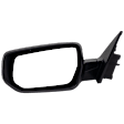 2021 Chevrolet Malibu - Driver Side Mirror, For Models Without Lane Change Assist, Power Adjust, Heated, Paintable, Manual Folding, No Signal Light, No Blind Spot Feature, No Memory, No Puddle Light, No Auto-Dim