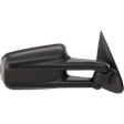 Passenger Side Towing Mirror, Manual Adjust, Non-Heated, Manual Folding, Textured Black, No Signal Light, No Memory, No Puddle Light, No Auto-Dim, No Blind Spot Feature