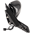 Driver Side Mirror, Power Adjust, Non-Folding, Heated, Paintable, No Signal Light, No Memory, No Puddle Light, No Auto-Dimming, No Blind Spot Feature