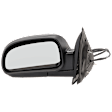 2002-2006 Chevrolet Trailblazer EXT - Driver Side Mirror, Power Adjust, Manual Folding, Heated, Textured Black, No Signal Light, No Memory, No Puddle Light, No Auto-Dimming, No Blind Spot Feature, 1st Design