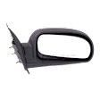 Passenger Side Mirror, Manual Adjust, Non-Heated, Manual Folding, Textured Black, No Signal Light, No Memory, No Puddle Light, No Auto-Dim, No Blind Spot Feature