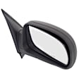 Passenger Side Mirror, Manual Adjust, Non-Heated, Manual Folding, Textured Black, No Signal Light, No Memory, No Puddle Light, No Auto-Dim, No Blind Spot Feature