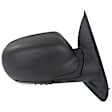 Passenger Side Mirror, Manual Adjust, Non-Heated, Manual Folding, Textured Black, No Signal Light, No Memory, No Puddle Light, No Auto-Dim, No Blind Spot Feature