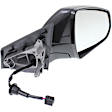 Passenger Side Mirror, Power Adjust, Manual Folding, Heated, Paintable, No Signal Light, No Memory, No Puddle Light, No Auto-Dimming, No Blind Spot Feature