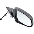 Passenger Side Mirror, Power Adjust, Manual Folding, Heated, Paintable, No Signal Light, No Memory, No Puddle Light, No Auto-Dimming, No Blind Spot Feature