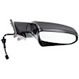 Passenger Side Mirror, Power Adjust, Manual Folding, Heated, Paintable, No Signal Light, No Memory, No Puddle Light, No Auto-Dimming, No Blind Spot Feature