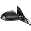 2007 Chevrolet Impala LT - Passenger Side Mirror, Power Adjust, Non-Heated, Paintable, Non-Folding, No Signal Light, No Blind Spot Feature, No Memory, No Puddle Light, No Auto-Dim