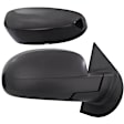 2013 Chevrolet Silverado 1500 - Passenger Side Mirror, Power Adjust, Heated, With 1 Paintable and 1 Textured Black Cap, Manual Folding, No Signal Light, No Blind Spot Feature, No Memory, No Puddle Light, No Auto-Dim, Crew Cab Pickup