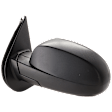 Driver Side Mirror, Manual Adjust, Non-Heated, Manual Folding, Textured Black, No Signal Light, No Memory, No Puddle Light, No Auto-Dim, No Blind Spot Feature