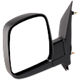 Driver Side Mirror, Manual Adjust, Non-Heated, Manual Folding, Textured Black, No Signal Light, No Memory, No Puddle Light, No Auto-Dim, No Blind Spot Feature