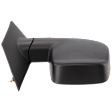 Passenger Side Mirror, Manual Adjust, Non-Heated, Manual Folding, Textured Black, No Signal Light, No Memory, No Puddle Light, No Auto-Dim, No Blind Spot Feature