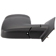 Passenger Side Mirror, Manual Adjust, Non-Heated, Manual Folding, Textured Black, No Signal Light, No Memory, No Puddle Light, No Auto-Dim, No Blind Spot Feature