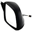 Passenger Side Mirror, Power Adjust, Manual Folding, Non-Heated, Textured Black, No Signal Light, No Memory, No Puddle Light, No Auto-Dimming, No Blind Spot Feature