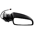 Passenger Side Mirror, Power Adjust, Manual Folding, Non-Heated, Textured Black, No Signal Light, No Memory, No Puddle Light, No Auto-Dimming, No Blind Spot Feature