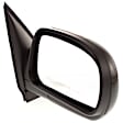 Passenger Side Mirror, Power Adjust, Manual Folding, Heated, Paintable, No Signal Light, No Memory, No Puddle Light, No Auto-Dimming, No Blind Spot Feature