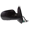 Passenger Side Mirror, Power Adjust, Manual Folding, Heated, Paintable, No Signal Light, No Memory, No Puddle Light, No Auto-Dimming, No Blind Spot Feature