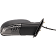 Passenger Side Mirror, Power Adjust, Power Folding, Heated, Textured Black, In-housing Signal Light, No Memory, No Puddle Light, No Auto-Dimming, No Blind Spot Feature
