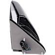 Driver Side Mirror, Power Adjust, Manual Folding, Heated, Paintable, No Signal Light, No Memory, No Puddle Light, No Auto-Dimming, No Blind Spot Feature
