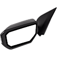 Driver Side Mirror, Power Adjust, Heated, Manual Folding, Paintable, No Signal Light, No Memory, No Puddle Light, No Auto-Dim, No Blind Spot Feature