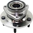 Front, Driver or Passenger Side Wheel Hub, With Bearing, 5 x 5.5 in. Bolt Pattern, 4WD, 2-Wheel ABS