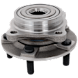 Front, Driver or Passenger Side Wheel Hub, with Bearing, AWD