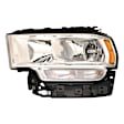 Driver Side Halogen Headlight, With bulb(s), OE Replacement, CAPA Certified