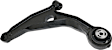 Front, Driver Side, Lower Control Arm, Without ball joint(s)
