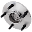 Front, Driver or Passenger Side Wheel Hub, With Bearing, 5 x 5.5 in. Bolt Pattern