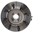 Front, Driver or Passenger Side Wheel Hub, With Bearing, With Sensor, 8 x 6.5 in. Bolt Pattern